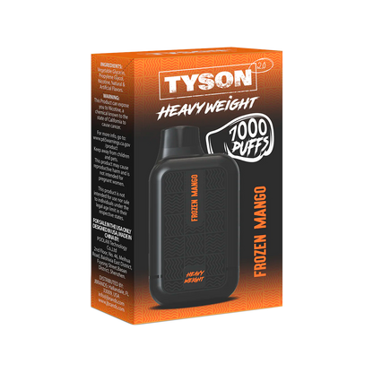 Tyson 2.0 Vape Heavyweight Frozen Mango